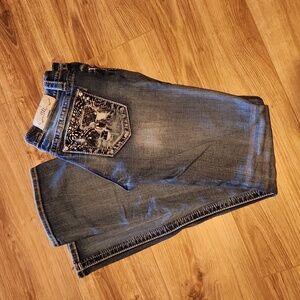 Women's Miss Me Signature Boot Jeans Size 30 long